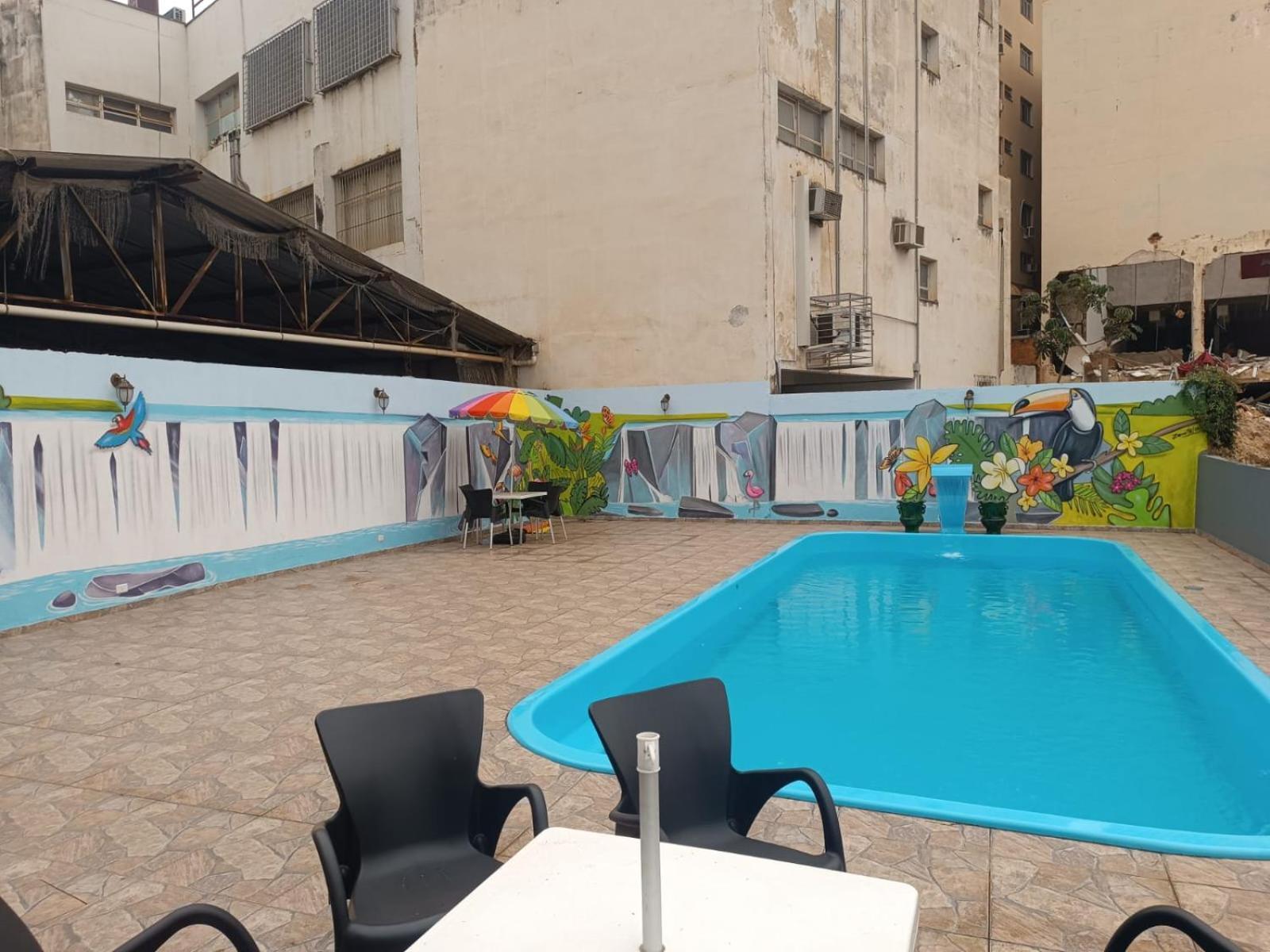 Hotel Iguacu Centro ฟอสดูอีกวาซู ภายนอก รูปภาพ